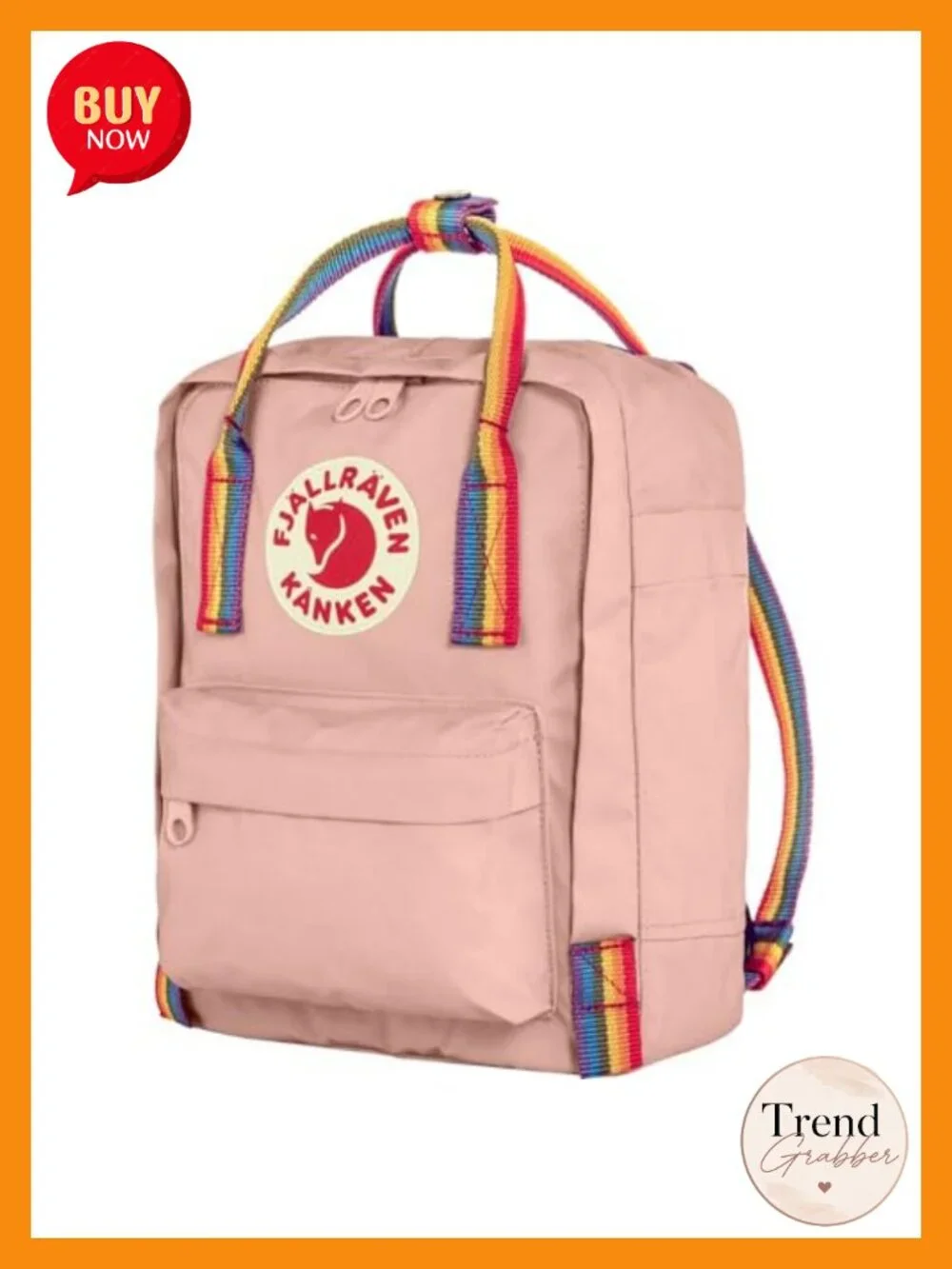 Kanken Mini Backpack Durable Vinylon F Fabric Water Resistant Daypack